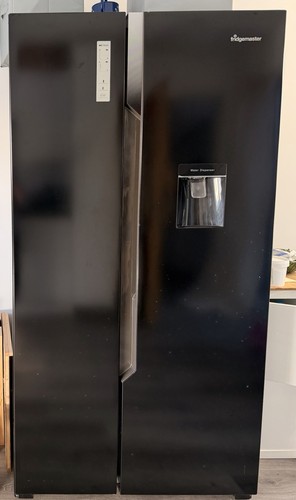 Fridgemaster ms91515dff black - fridgemaster,